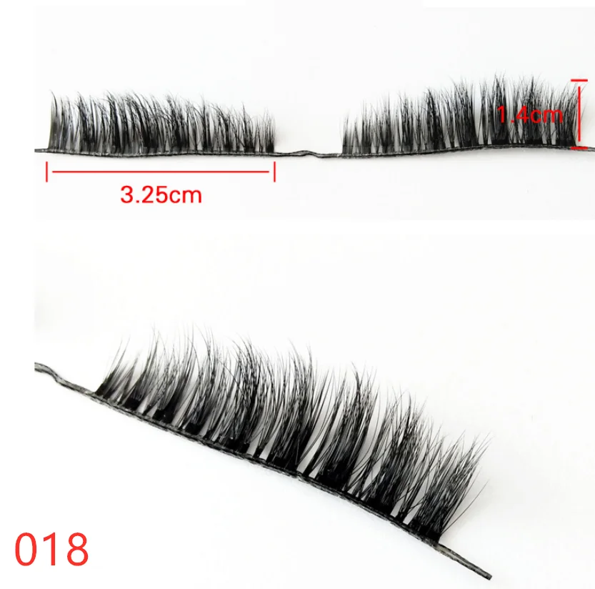10 пар Короткие ресницы из искусственной норки полупродукт накладные