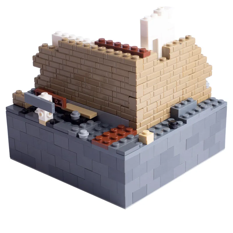 Конструктор Военный WW2 фигурки армии солдаты городская полиция сцены Второй