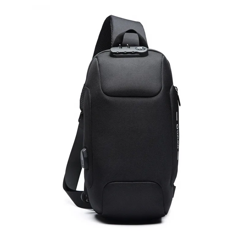 

Multifunction Crossbody Bag for Men Anti-theft Shoulder Messenger Bags Male Waterproof Short Trip Chest Bag Pack Hot