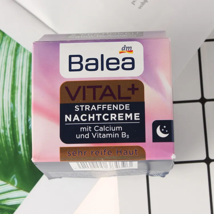 Balea VITAL + ночной увлажняющий крем для зрелой кожи 55 возрастов против старения лица