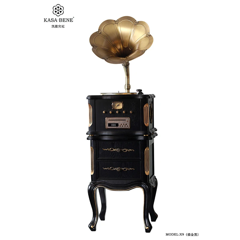 

China supply hot sale horn retro gramophone record player speaker