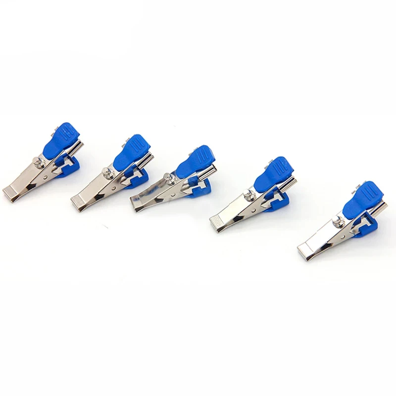 10pcs High quality alligator clip connector for Mindray/Nihon Kohden/Comen/Siemens/Bionet/GE/Edan animal/Vet ECG EKG cable - купить по