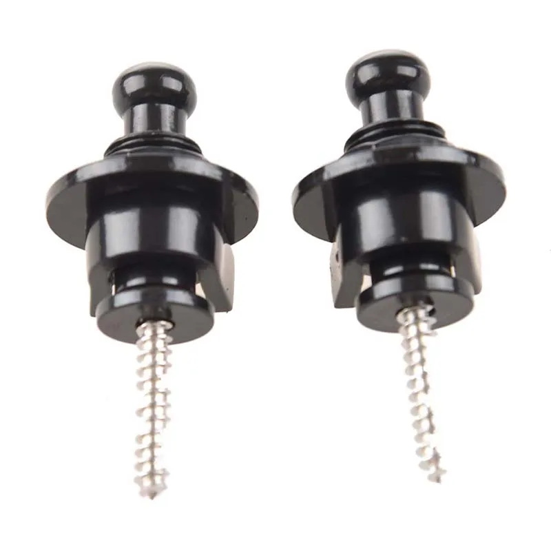 

A pair of Guitar Strap Locks, Black