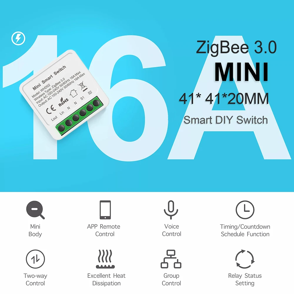 Умный светильник ключатель света Tuya ZigBee 3 0 выключатель модуля сделай сам для