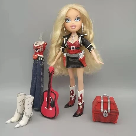 Абрикос Горячая Распродажа, модная фигурка Bratz Bratzillaz, кукла MC2, нарядная игрушка, игровой домик, несколько вариантов, лучший подарок для ребенка - Цвет: Абрикос