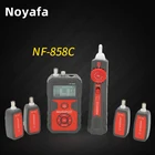 Noyafa NF-858C кабель трекер детектор сетевой кабель тестер с портом Poe сетевой тестер RJ45 Кабель Сетевой Инструмент сетевой тестер