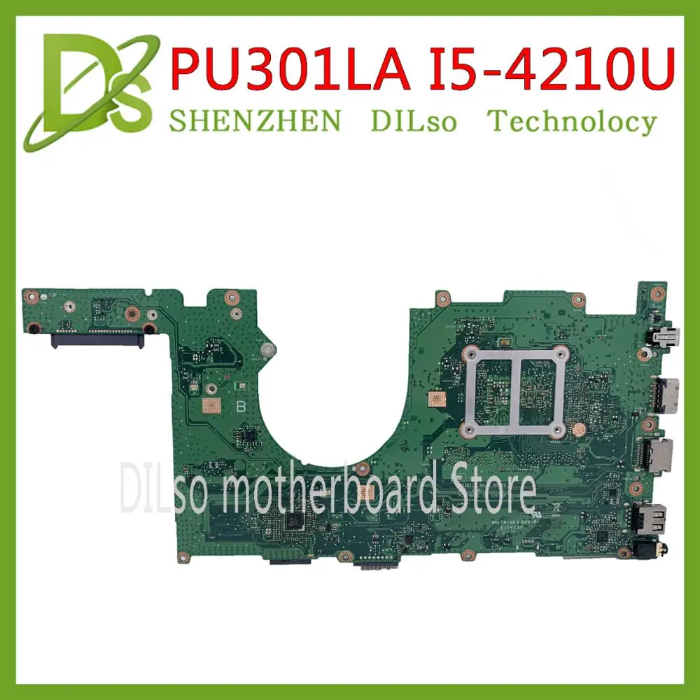 Verkaufen KEFU PU301L Mainboard Für ASUS PU301LA PU301L I5-4210U Laptop Motherboard REV 2,01 Test Arbeit 100% Original Motherboard