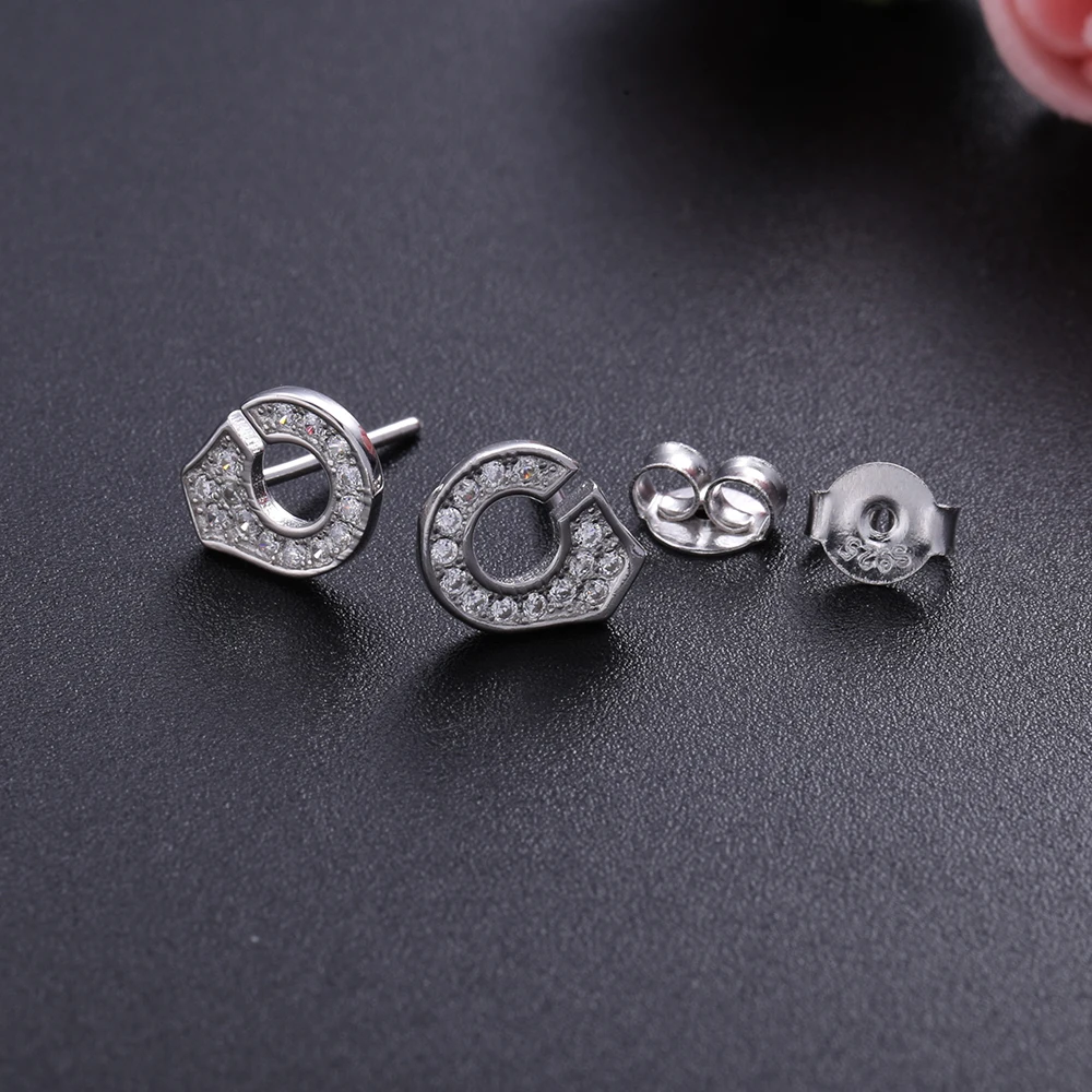 Женские серьги наручники из серебра 2020 пробы|earrings for women|earrings forhandcuff earrings |