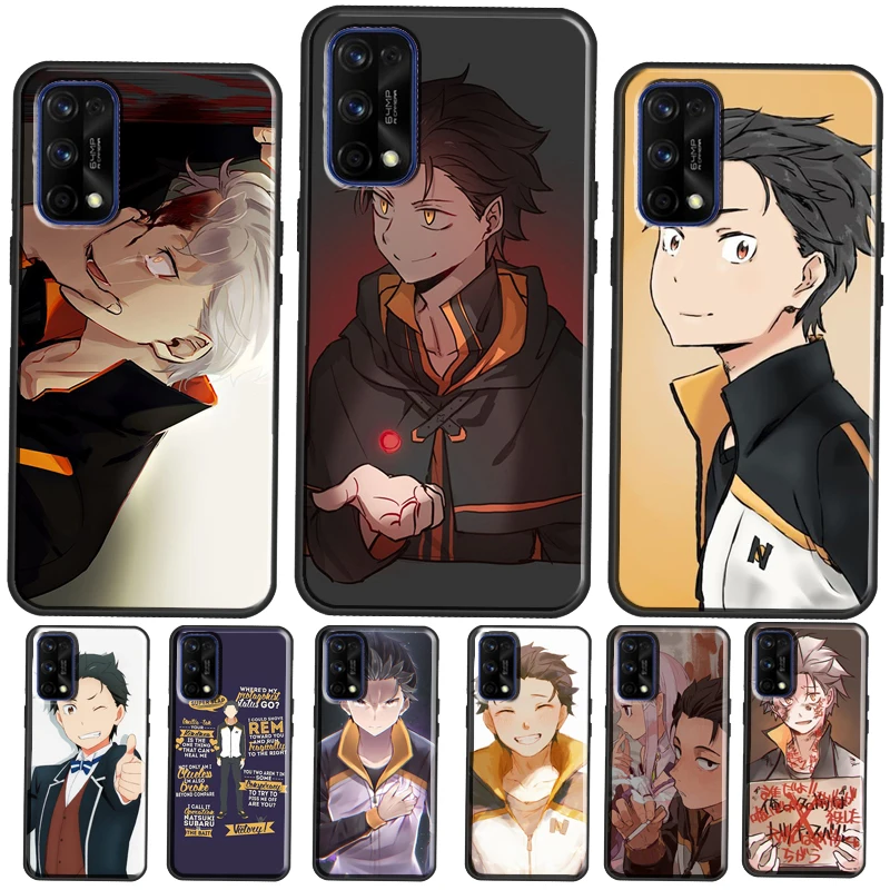 Чехол Natsuki для Subaru Re Zero чехол OnePlus 9 10 Pro 9R OPPO A52 A72 A15 A5 A9 A31 A53 Realme GT Neo 2 Master 8i 8 |