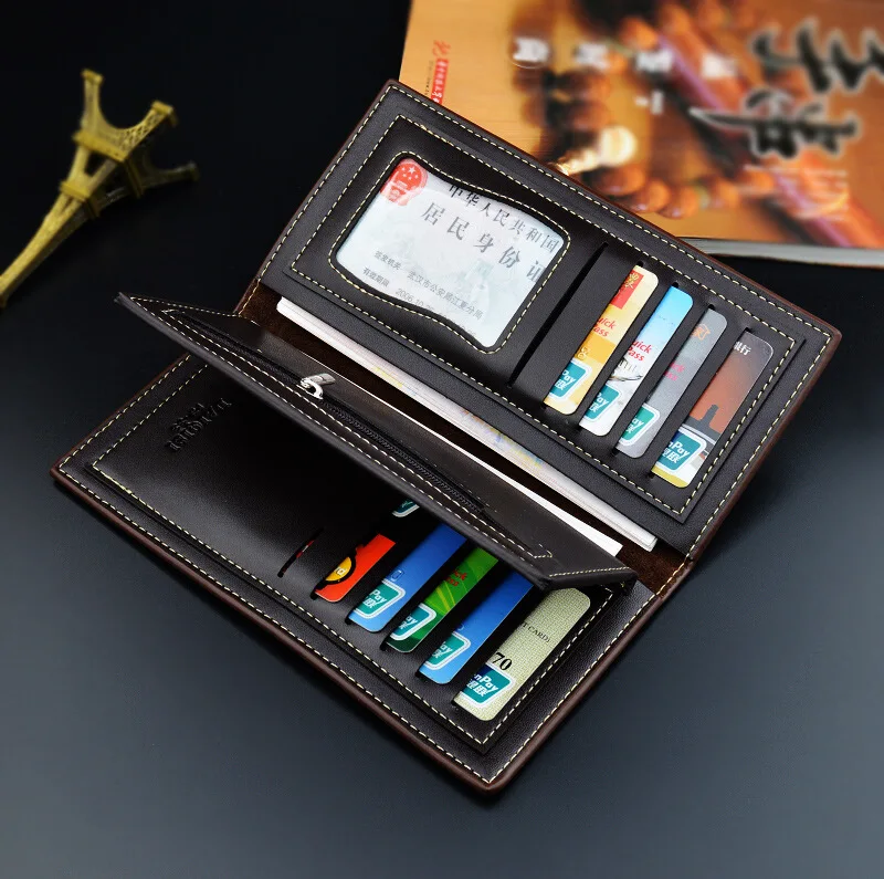 

Women Wallets for Men Wallet Fashion Long Leather Top Quality Card Holder Classic Female Purse Zipper Brand Wallet for Women