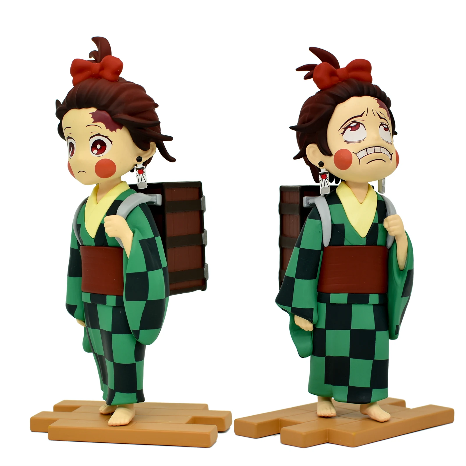 

Anime GK Figure Demon Slayer Agatsuma Zenitsu Kamado Tanjirou Cute Toys