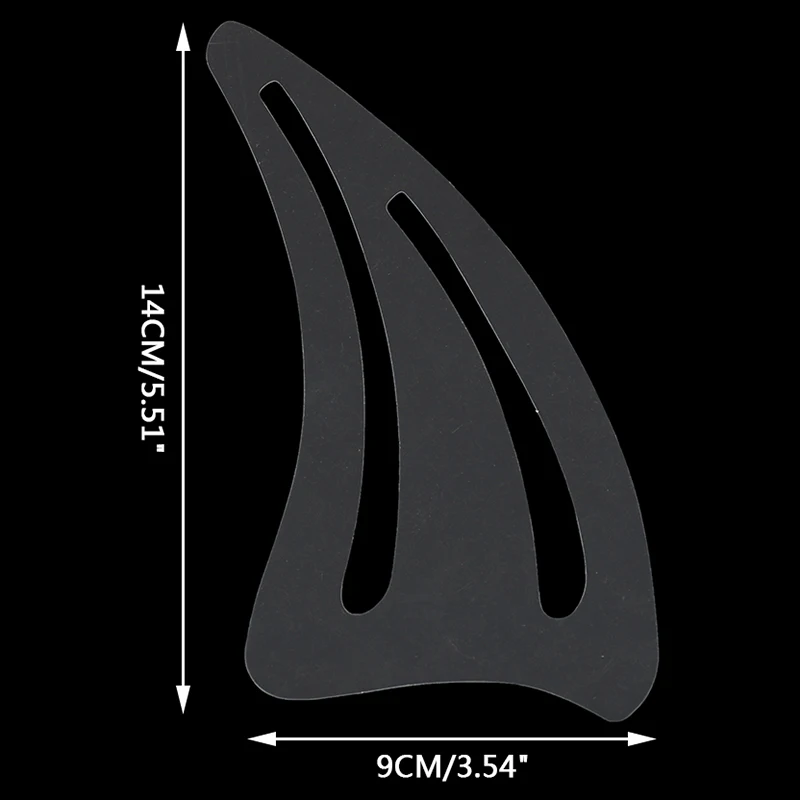 Шаблон для бровей 2 шт./компл. карточка теней век инструмент макияжа трафареты