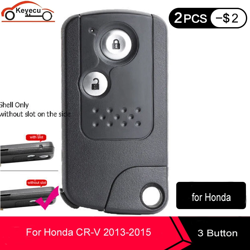 Новинка запасной смарт чехол KEYECU для автомобильного ключа с дистанционным