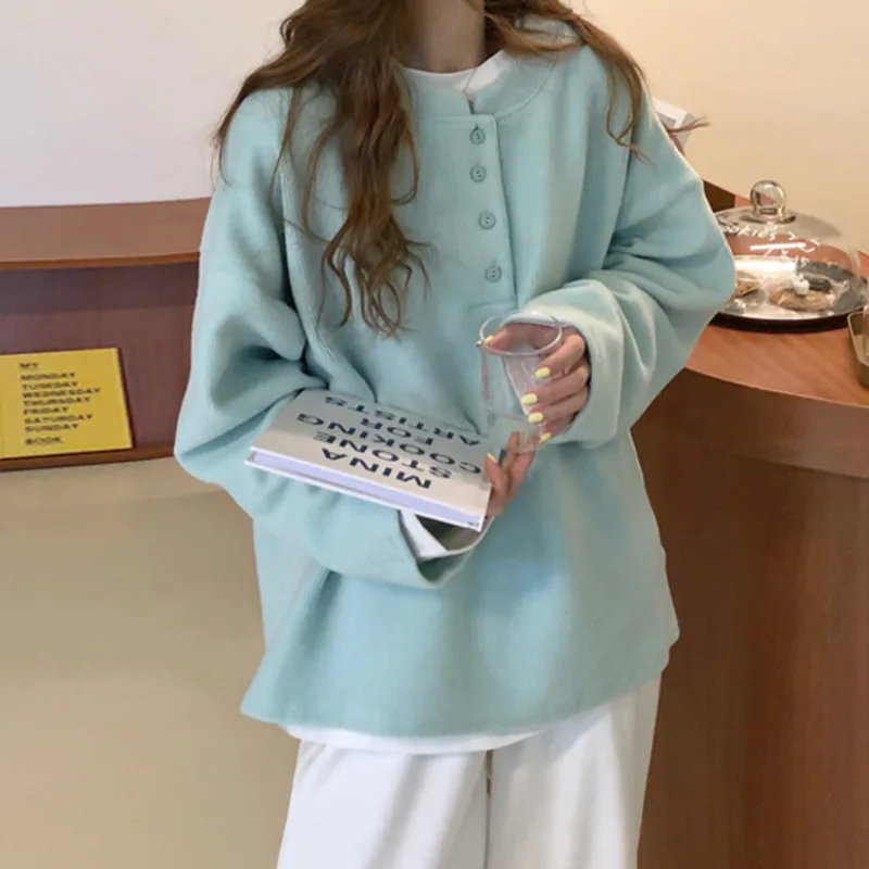 

Long Sleeved Sweater Women's Wear Spring and Autumn Thin 2021 New Chic Design Sense of Fashion for the Minority