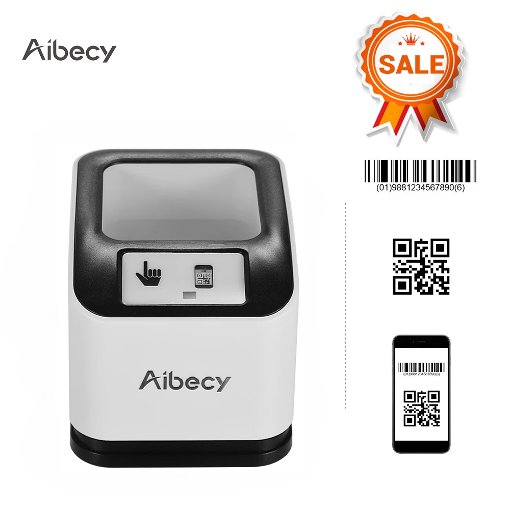 Сканер штрих кода Aibecy 2200 1D/2D/QR|Сканеры| |