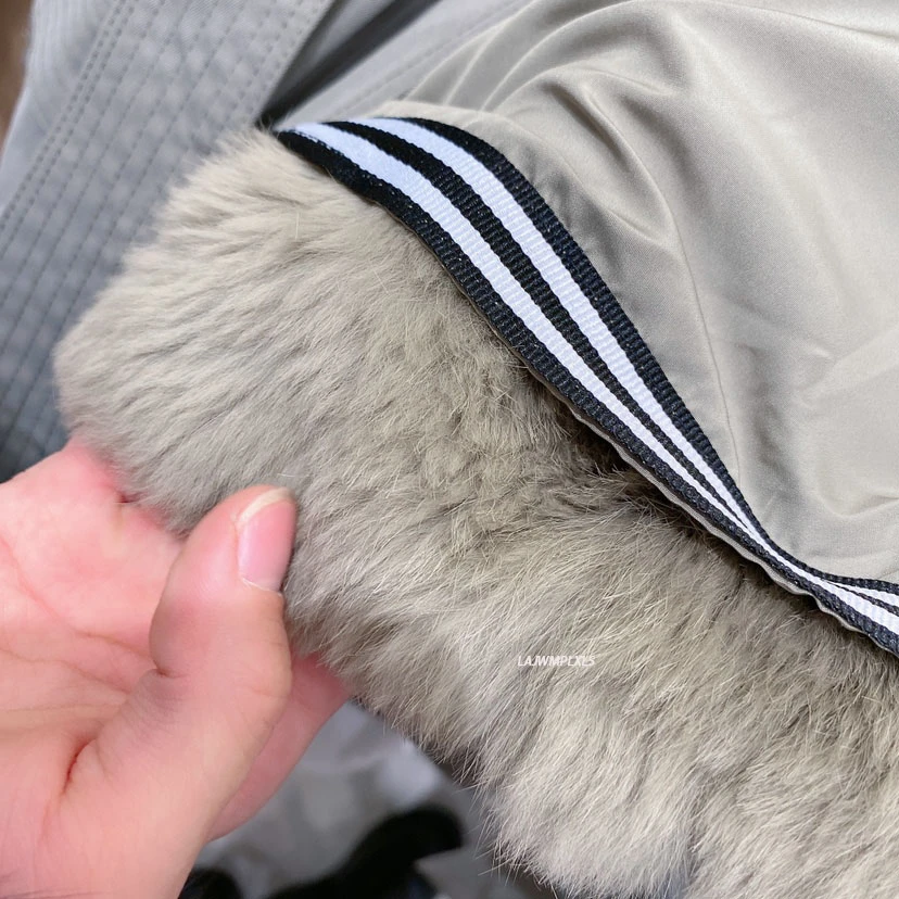 

2021 Big Natural raccoon fur collar winter fur liner jacket women Fashion Thicken Warm coat Female Real Winter Fur Parkas A01