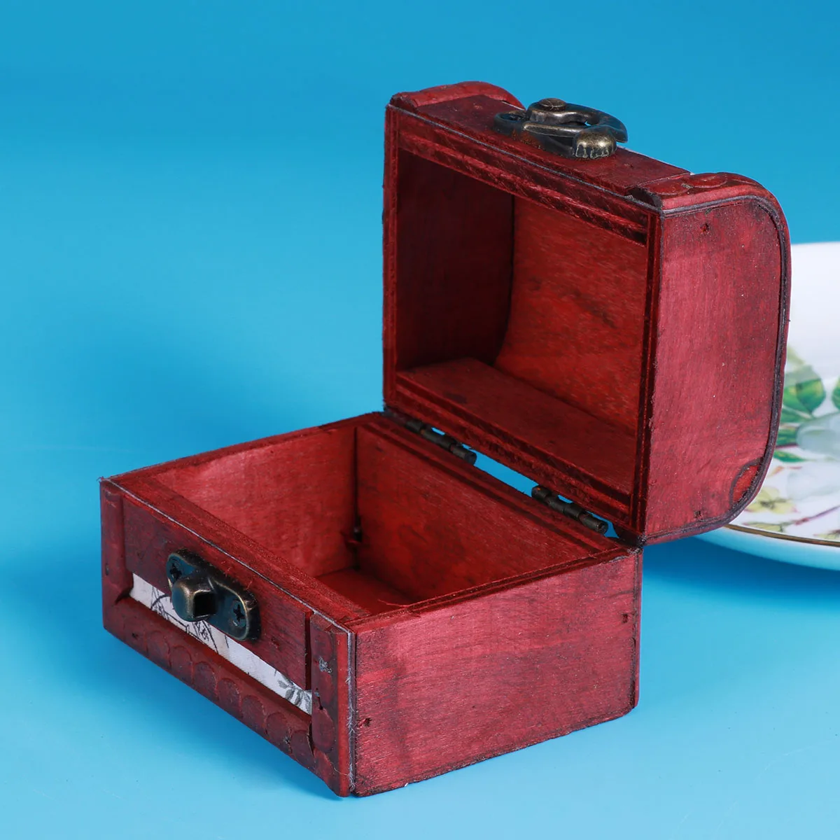 Винтажная шкатулка маленький чехол для броши ожерелье заколки волос Серьги