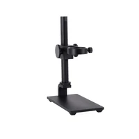 hayear mini aluminum alloy stand usb microscope stand holder bracket mini foothold table frame for microscope repair soldering
