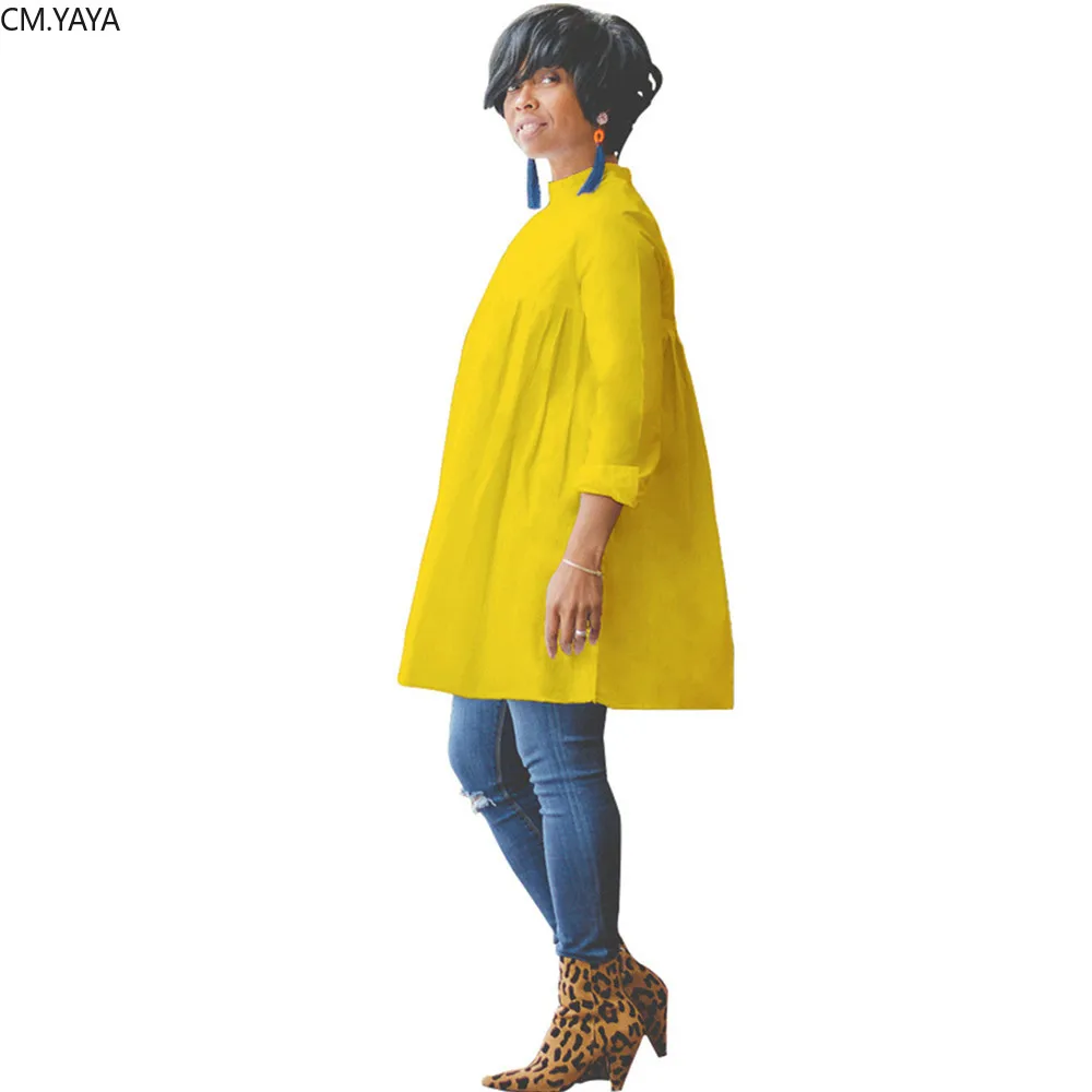 Осенняя женская обувь с длинным рукавом Свободная блузка высокой горловиной