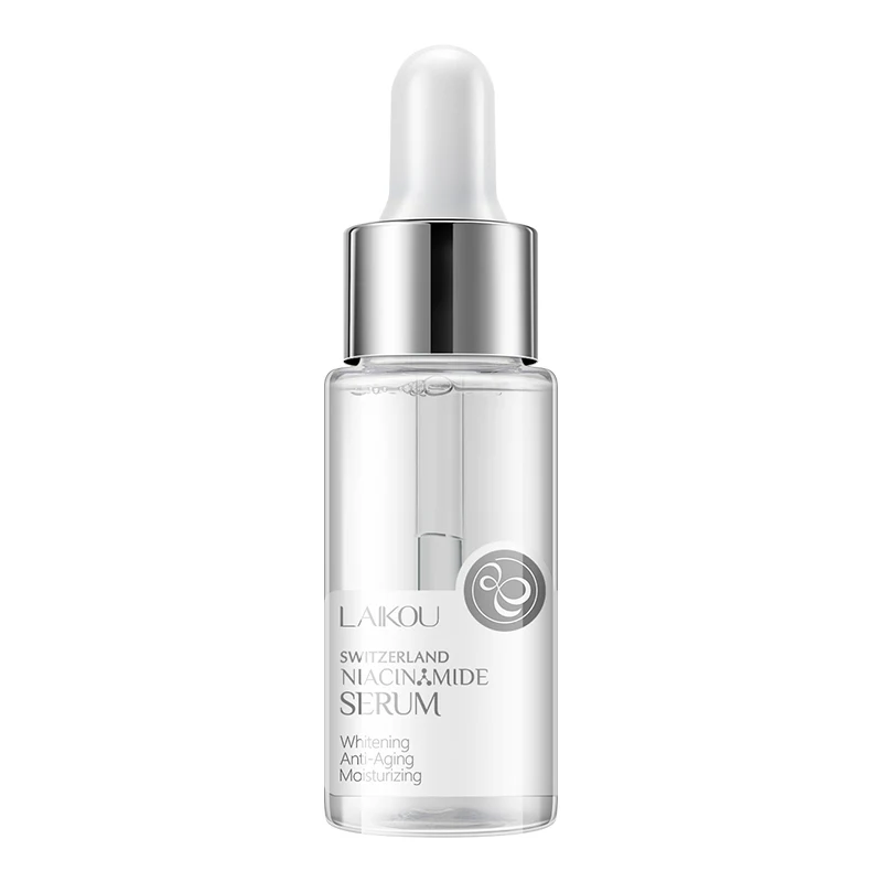 

LAIKOU Nicotinamide Face Serum Anti-Aging Hydration Hyaluronic Acid Facial Essence Pure Whitening Moisturizing Skin Care 17ml