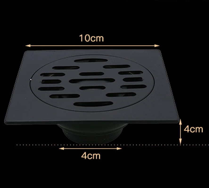 

Bathroom Hardware Set #5 Odor Free Shower Drain Toliet Matte Drain Filter Sink Drain Strainer Hair Catcher Bath Accessories