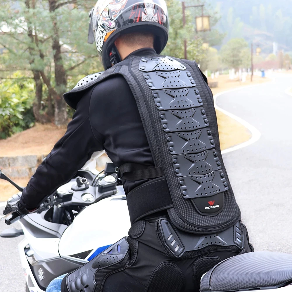 

Cycling Chest Spine Protector Protective Guard Vest Motorcycle Jacket Child Armor Gear for Motocross Dirt Bike Protective Vest