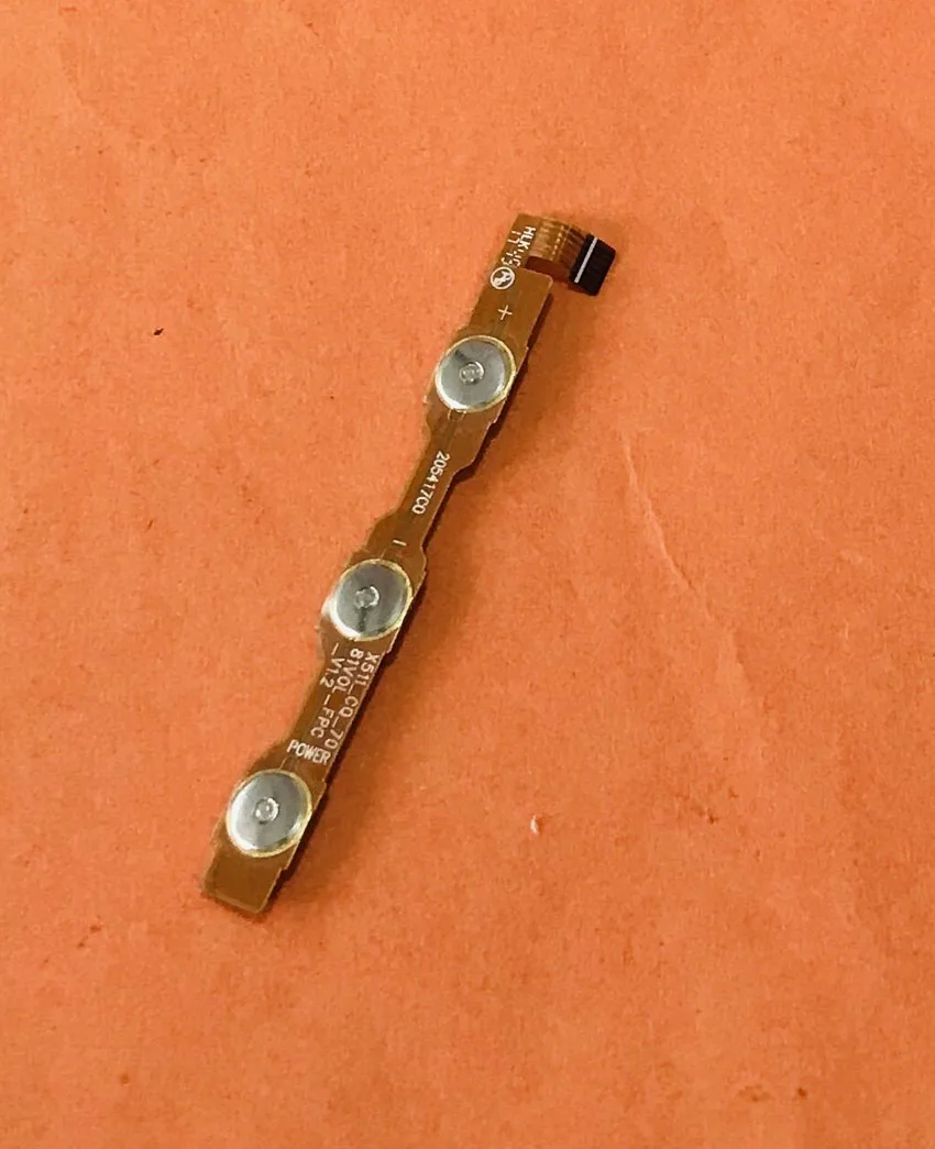 

Used Original Power On Off Button Volume Key Flex Cable FPC for Cubot King Kong MT6580A Quad Core Free shipping