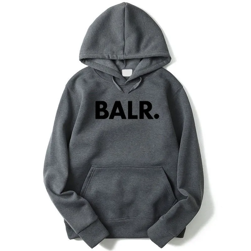 P3 Dark Gray--Black BALR/толстовка с принтом для мужчин и женщин; толстовки; сезон осень-зима; теплая толстовка с капюшоном; модные повседневные толстовки с капюшоном; Sudadera Hombre - Цвет: P3 Dark Gray--Black