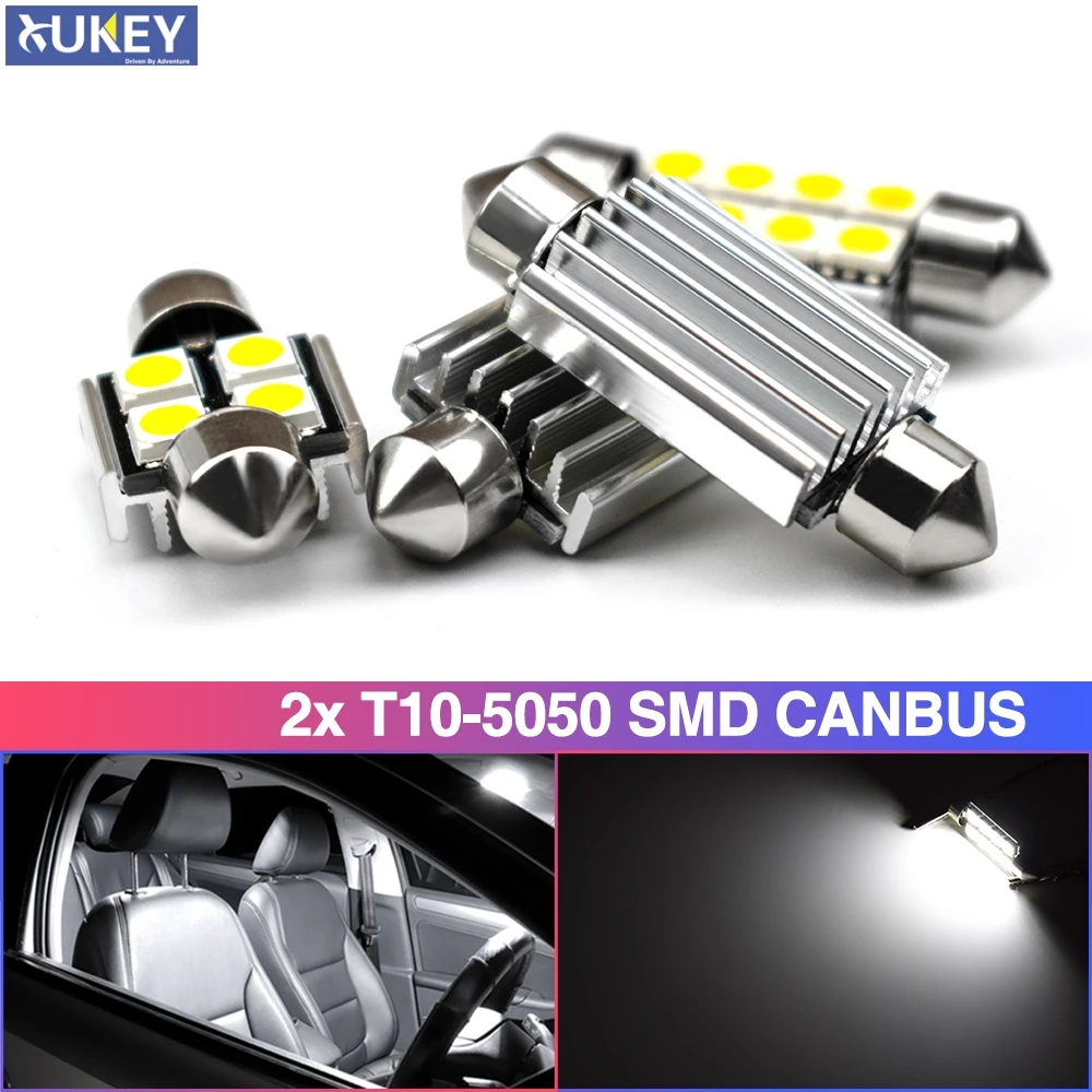 Xukey 2x Festoon 41 мм 39 36 C10W автомобильные интерьерные огни Светодиодный карта БАГАЖНИК