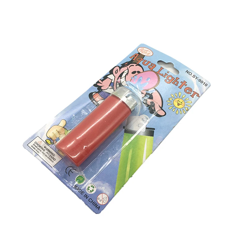 1 Pc Prank Toys Water Jet Lighter Tricky April Fools Day Props Joke Toy |