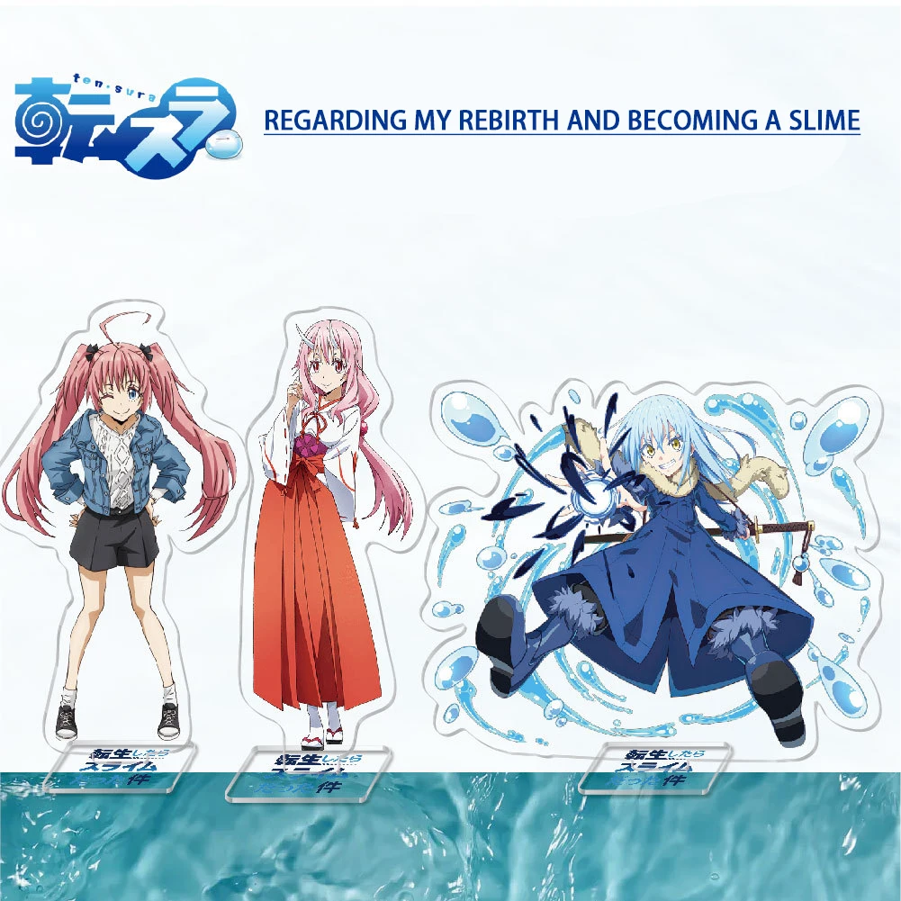 

Japan Anime That Time I Got Reincarnated As A Slime Figure 16Cm Acrylic Stand Model Exquisite Desktop Ornaments Collection