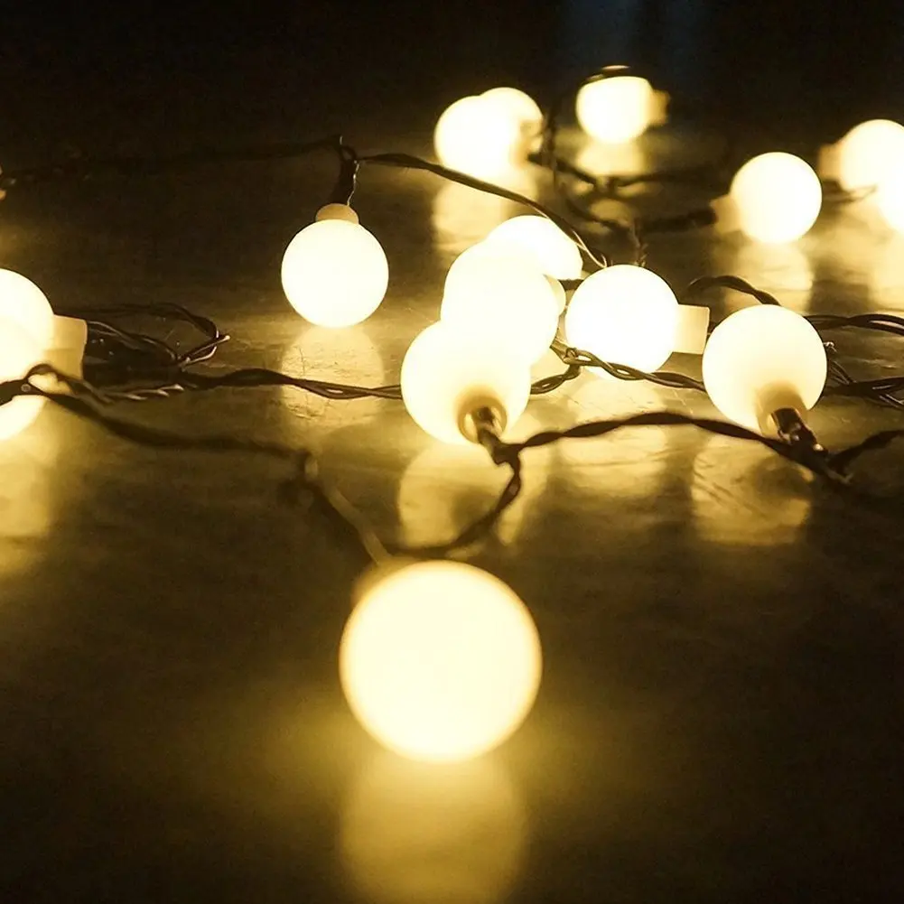 

Home Decor Gift Party Remote Control Bedroom Bedside Battery Powered Fairy Bulb Shaped Wedding LED String Lights