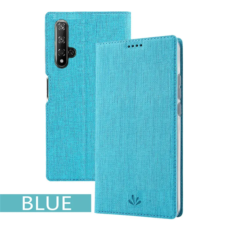 Роскошный автоматический магнитный флип-чехол для huawei Honor 9X 9XPro 20 20S 20 Pro Nova 5 5T 5i 5Pro тканевая Текстура кожаный чехол