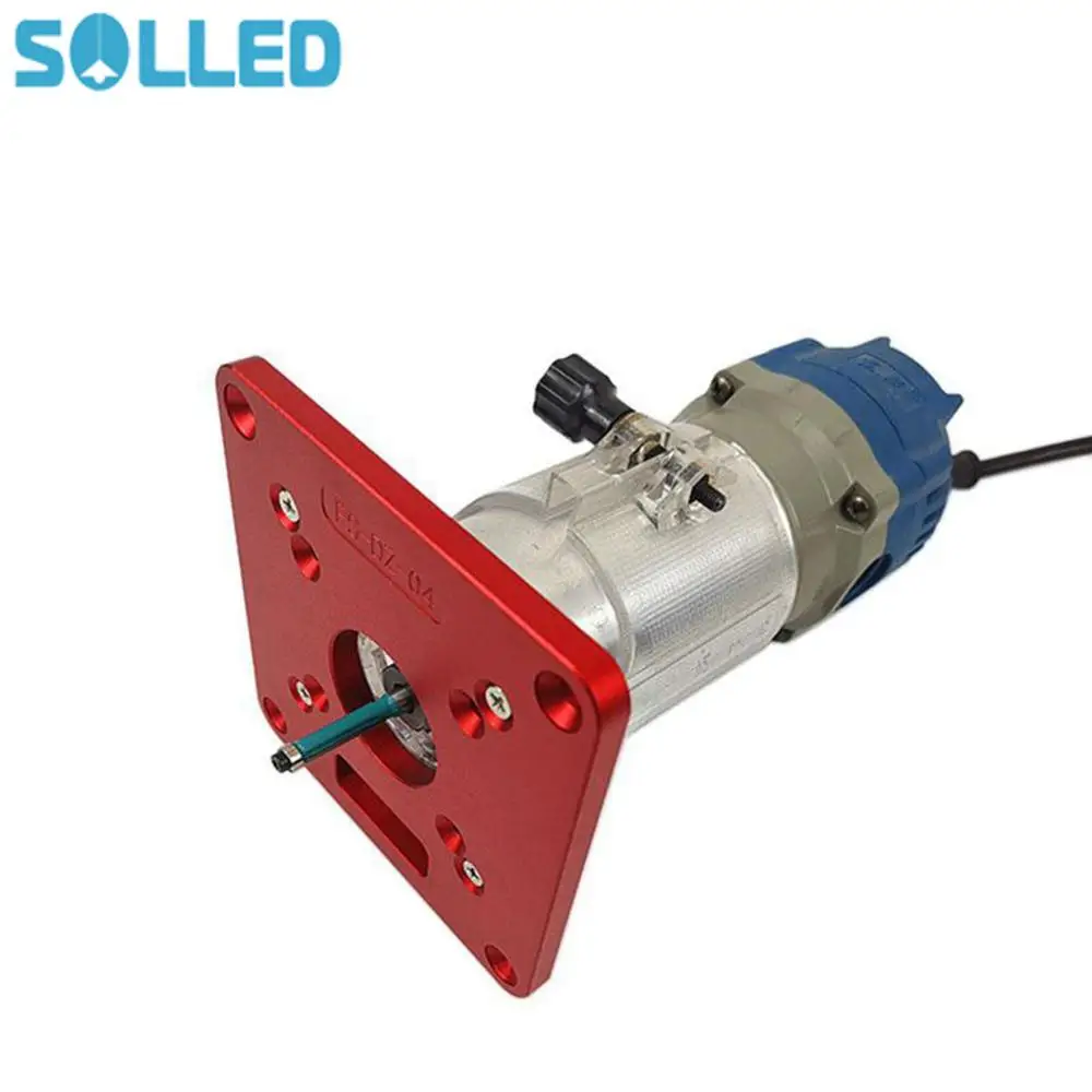 Алюминиевый фрезерный стол вставная пластина деревообрабатывающие скамейки