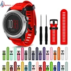 Ремешок силиконовый для Garmin Fenix 5X5xplusFenix 3Fenix 3 HR, сменный модный умный Браслет для наручных часов, 26 мм