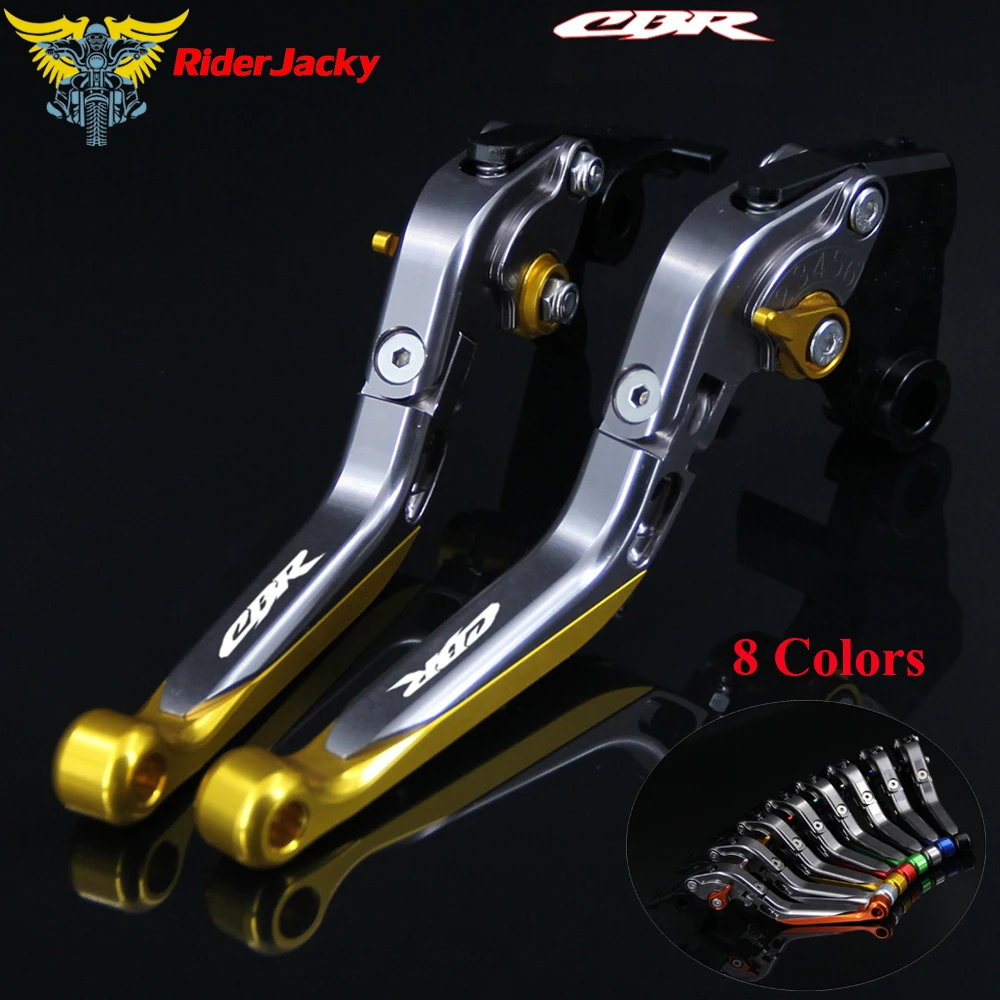 Логотип CBR Golden + Titanium Для Honda 900RR CBR900RR 1993 1999 1997 1998 Складные выдвижные рычаги