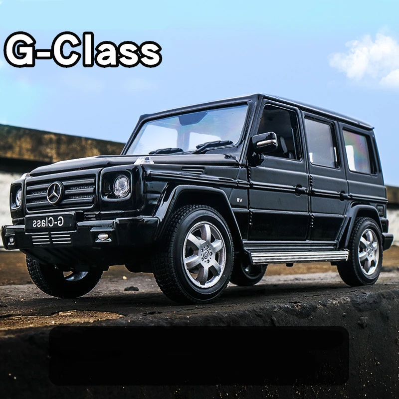 

Модель внедорожника из сплава в масштабе 1:24 Benzs G-Class G65 G63 G500, модель автомобиля из литого металла, модель внедорожника, коллекция, подарок для...