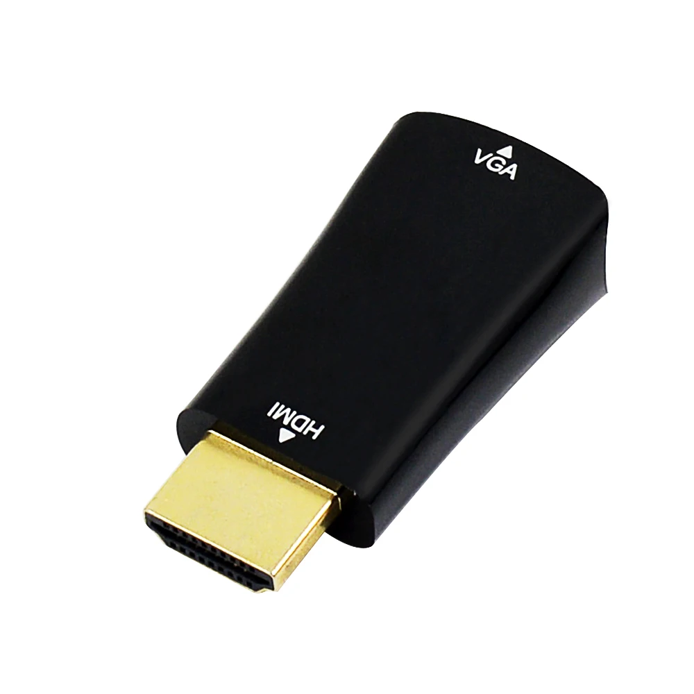 CHIPAL Mini HDMI к VGA адаптер/конвертер/кабель HDMI2VGA поддержка HD 1080P HDTV дисплей монитор для