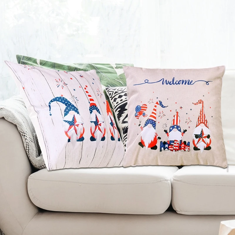 Шведская Подушка Tomte Elf с изображением Гнома На День Независимости чехол для