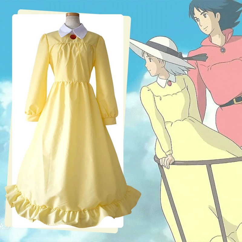 

2021 Arrival Sophie Costume Anime Howl's Moving Castle Character Cosplay