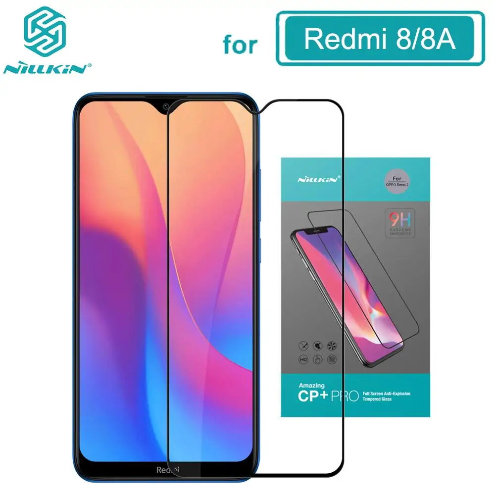 Стекло для Redmi 8 Защита экрана Xiaomi redmi 8A Nillkin Anti Explosion CP + Pro 2.5D полное покрытие