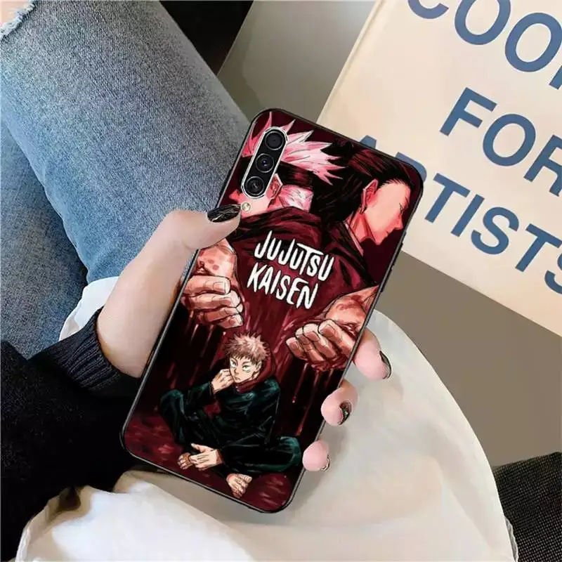 

Jujutsu Kaisen Anime Phone Case For Samsung A40 A31 A50 A51 A71 A20S S8 S9 Plus note 20 ultra