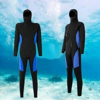 blind stitch wetsuit 5mm scuba diving suit men neoprene underwater hunting surfing front zipper spearfishing kitesurf