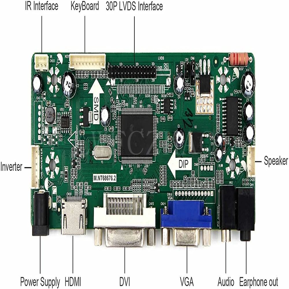 Новая плата контроллера HDMI + DVI VGA комплект монитора драйвера для 15 4 &quotB154EW02 V1