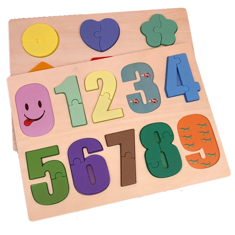 

Children's Digital Puzzle Baby Intelligence Shape Cognitive Board Digital Decomposition Cognitive Puzzle Toys for Children