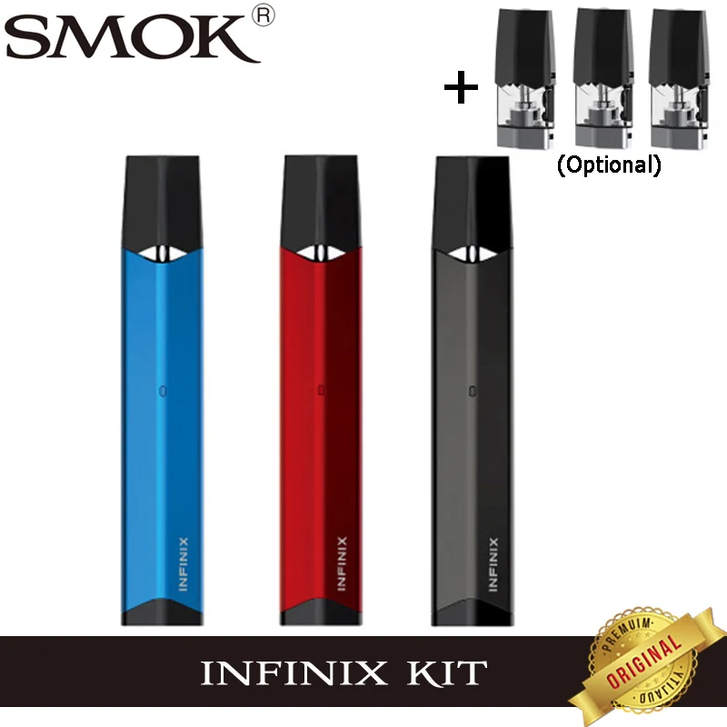 Оригинальный набор Smok Infinix батарея 250 мА/ч 2 мл Pods форсунка картриджа испаритель