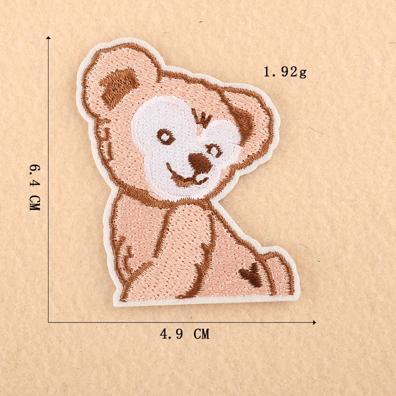 Детский мультяшный животный вышивка утюгом значок аксессуары шляпа эмблема