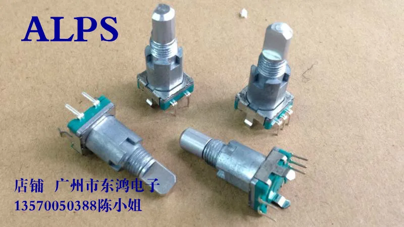 

Кодировщик Alps11 с металлическим валом серии ec11 без позиционирования, длина вала 23 мм