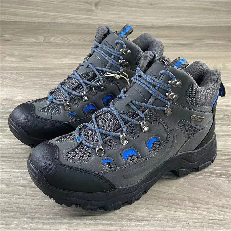 

Мужская осенне-зимняя водонепроницаемая обувь с мягкой подошвой для пешего туризма, мужская прочная Противоударная альпинистская Треккин...