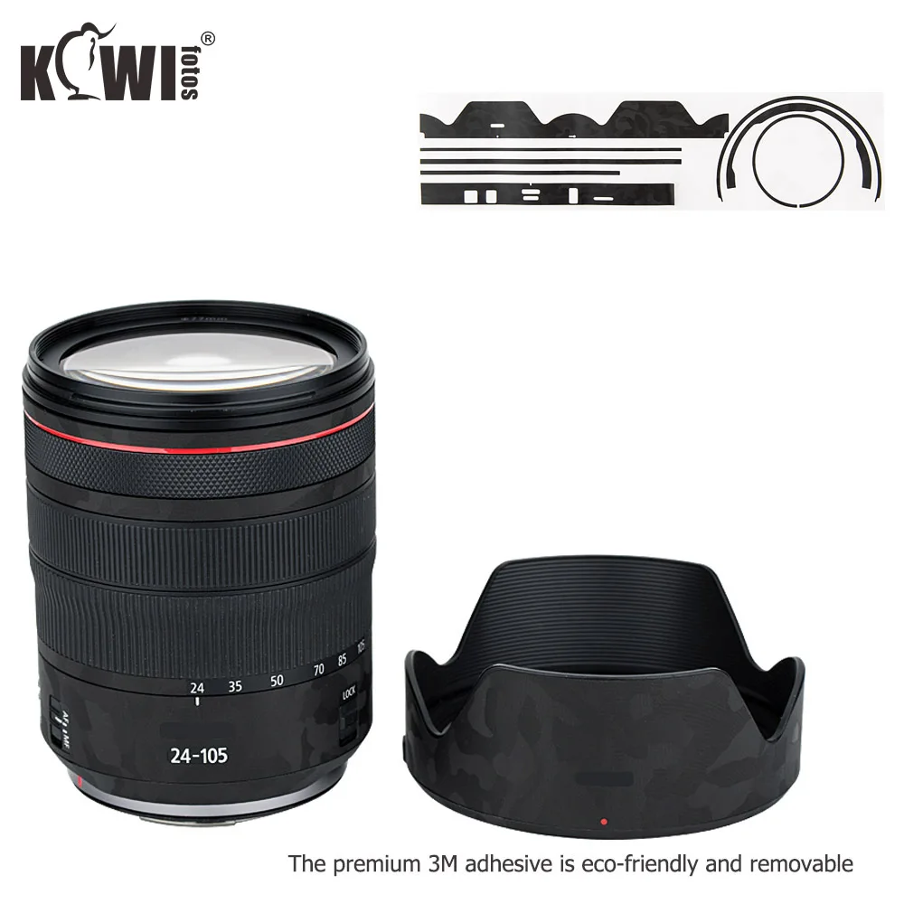 Противоскользящая Крышка для объектива и бленда пленка Canon RF 24 105 мм F4L IS USM